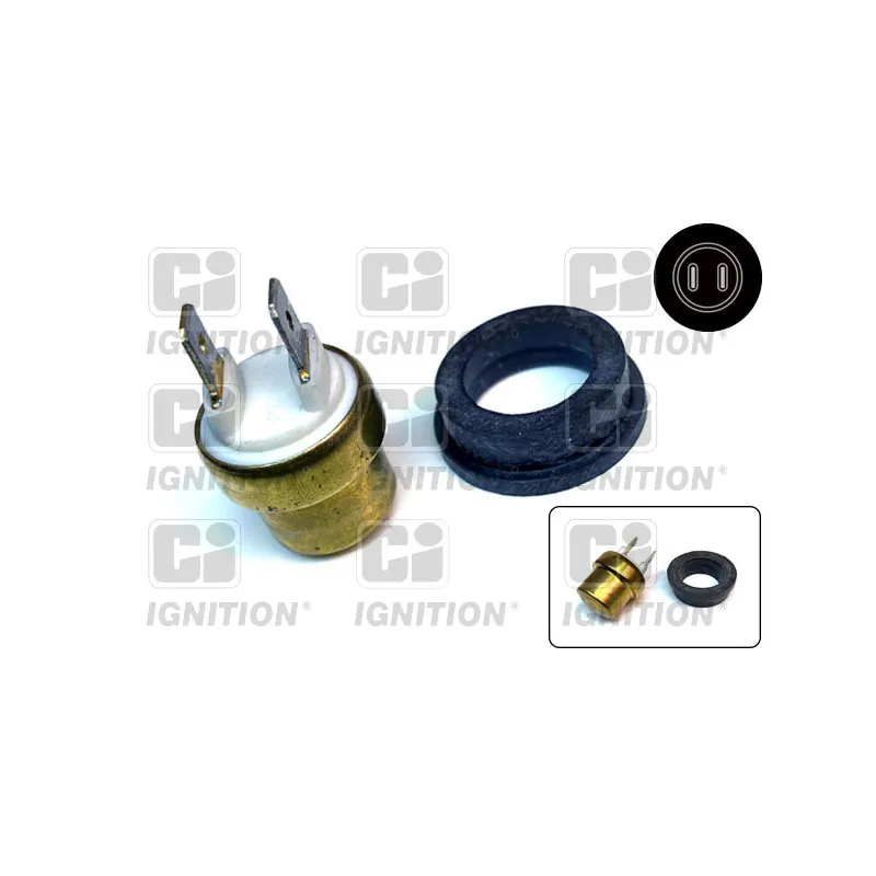 Interrupteur de température, ventilateur de radiateur QUINTON HAZELL XEFS60