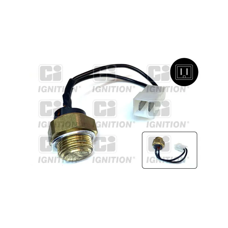 Interrupteur de température, ventilateur de radiateur QUINTON HAZELL XEFS77
