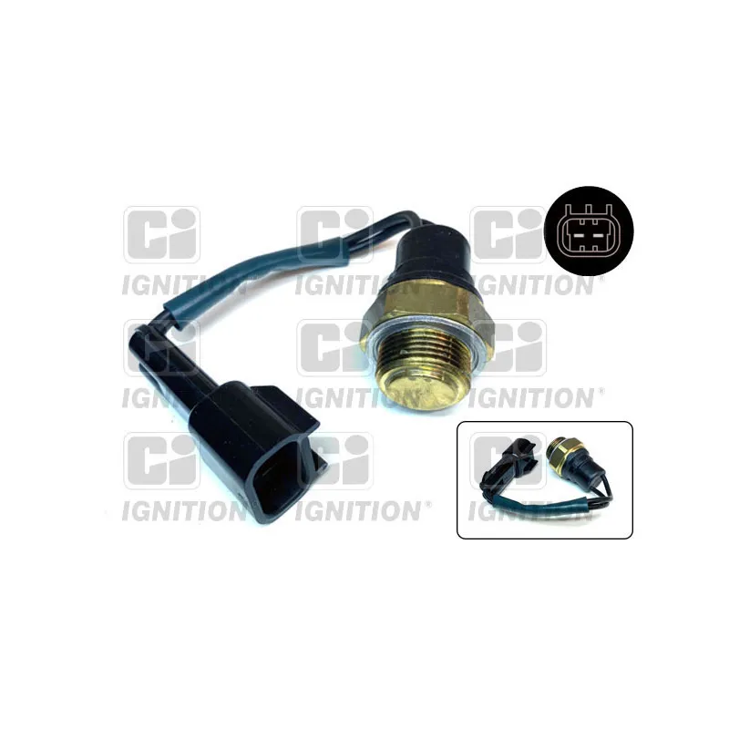 Interrupteur de température, ventilateur de radiateur QUINTON HAZELL XEFS81