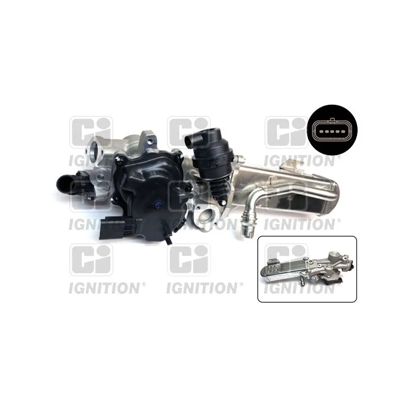 Vanne EGR QUINTON HAZELL XEGR227