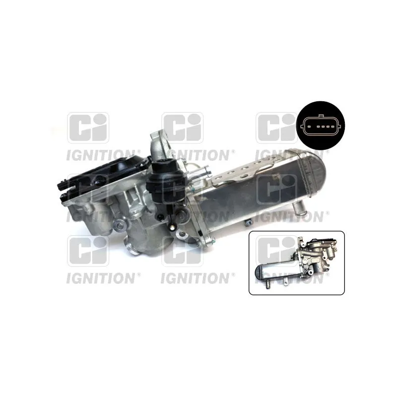 Vanne EGR QUINTON HAZELL XEGR254