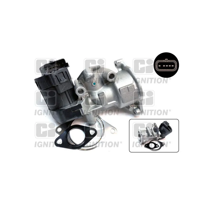 Vanne EGR QUINTON HAZELL XEGR91