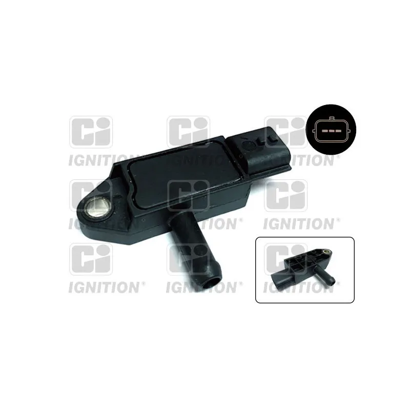 Capteur, pression des gaz échappement QUINTON HAZELL XEPS118
