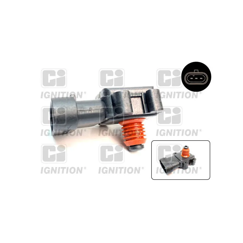 Capteur, pression du tuyau d'admission QUINTON HAZELL XMAP534