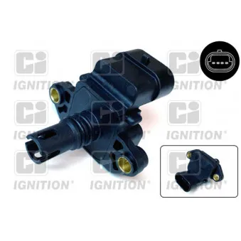 Capteur, pression du tuyau d'admission QUINTON HAZELL XMAP588