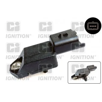 Capteur, pression du tuyau d'admission QUINTON HAZELL XMAP630
