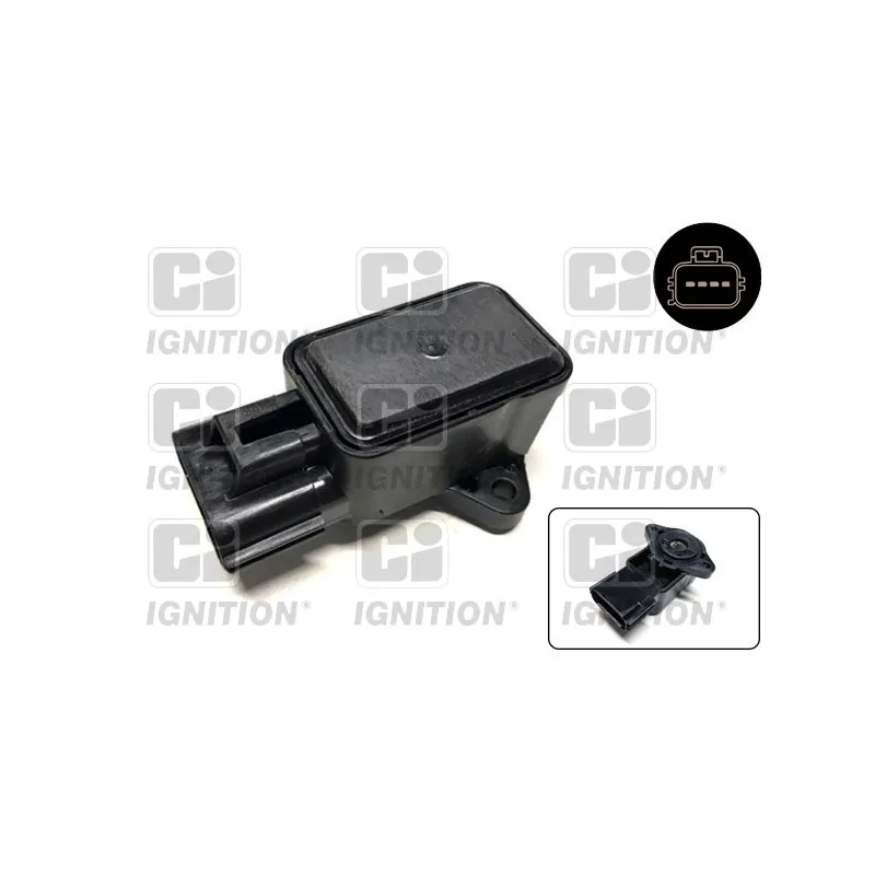 Capteur, position du papillon QUINTON HAZELL XPOT401