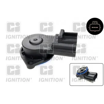 Capteur, position du papillon QUINTON HAZELL XPOT402