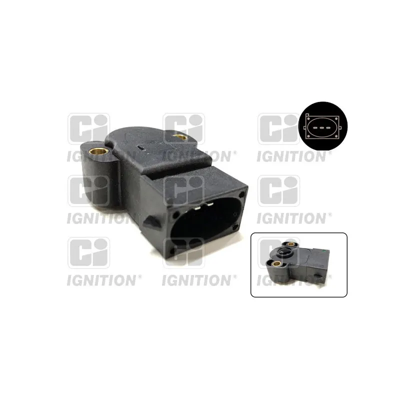 Capteur, position du papillon QUINTON HAZELL XPOT404