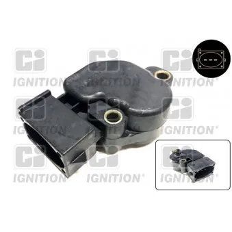 Capteur, position du papillon QUINTON HAZELL XPOT405