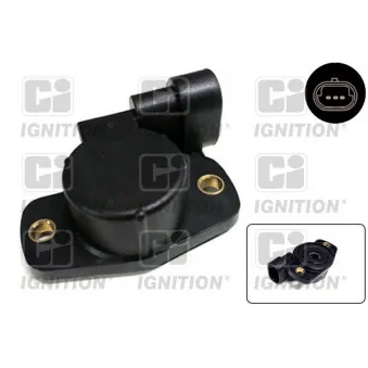 Capteur, position du papillon QUINTON HAZELL XPOT605