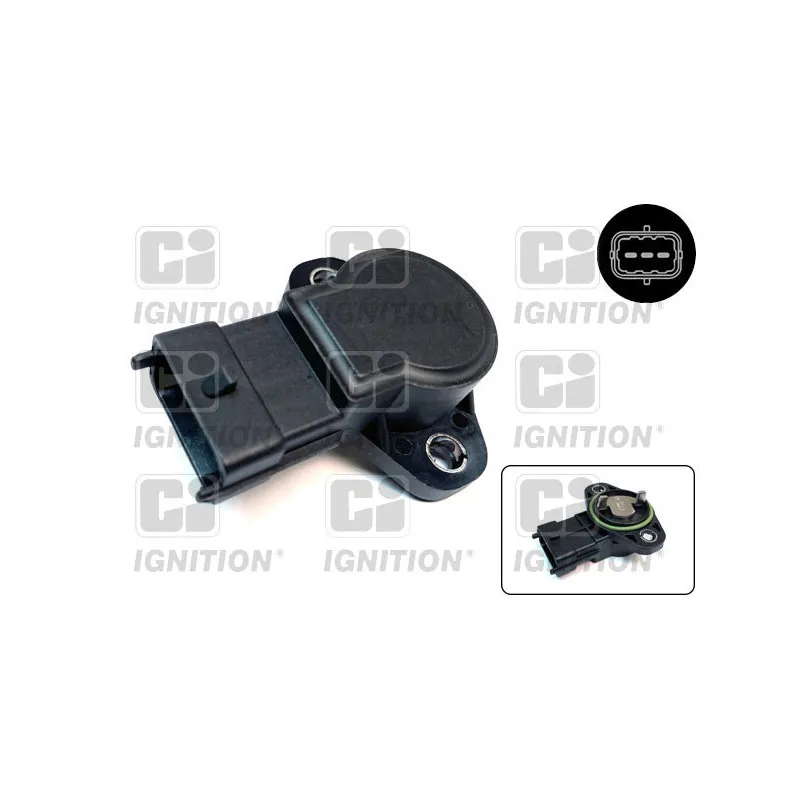 Capteur, position du papillon QUINTON HAZELL XPOT628