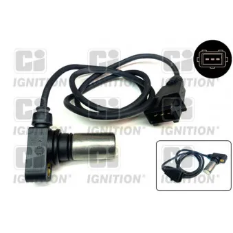 Capteur d'angle, vilebrequin QUINTON HAZELL XREV154