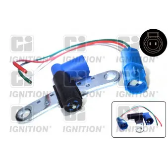 Capteur d'angle, vilebrequin QUINTON HAZELL XREV445