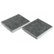 Filtre, air de l'habitacle TEKNÖR FCF-BM-017C - Visuel 1