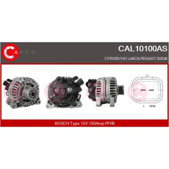 Alternateur CASCO CAL10100AS