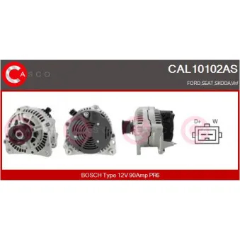 Alternateur CASCO CAL10102AS