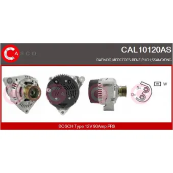 Alternateur CASCO CAL10120AS
