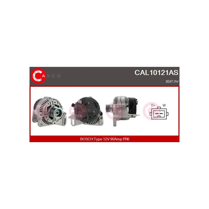 Alternateur CASCO CAL10121AS