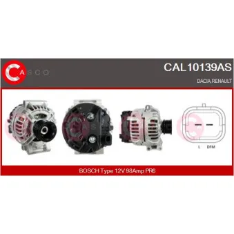 Alternateur CASCO CAL10139AS