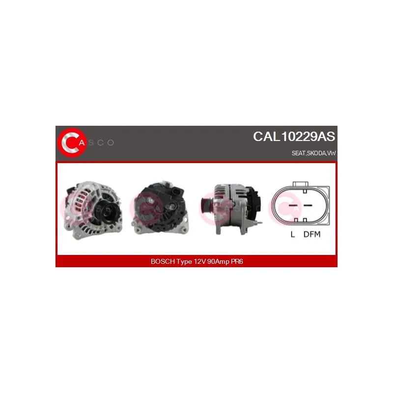 Alternateur CASCO CAL10229AS