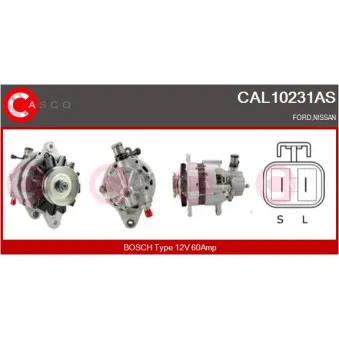 Alternateur CASCO CAL10231AS