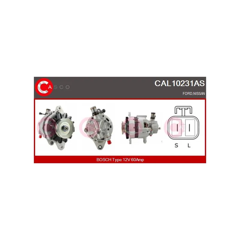 Alternateur CASCO CAL10231AS