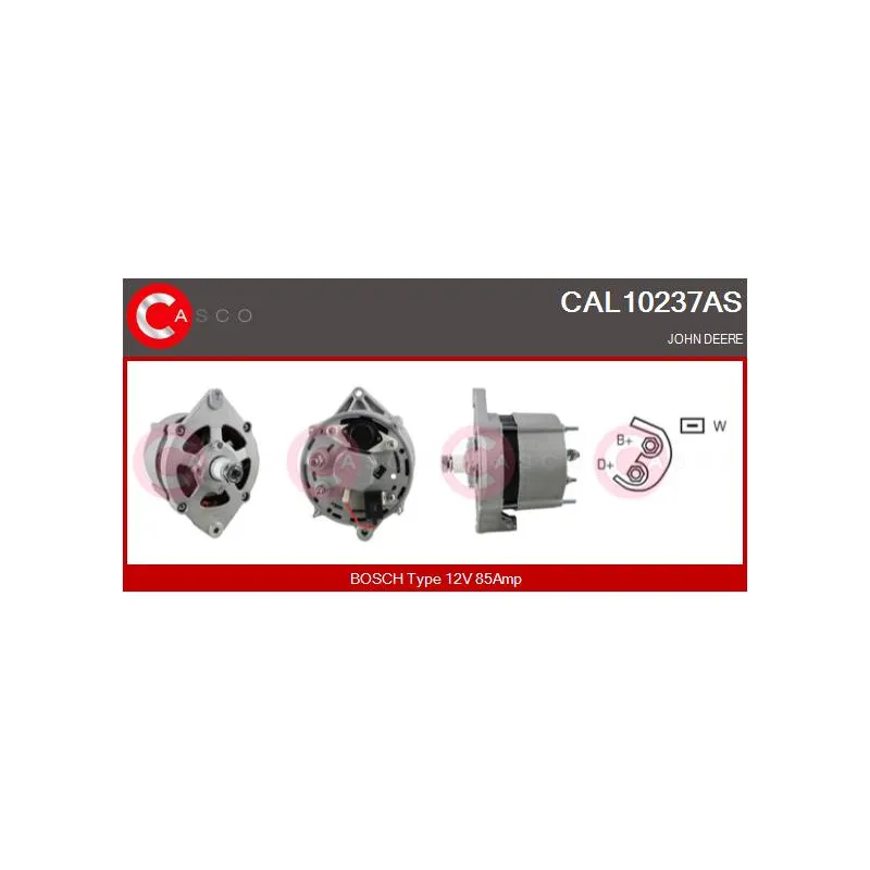 Alternateur CASCO CAL10237AS