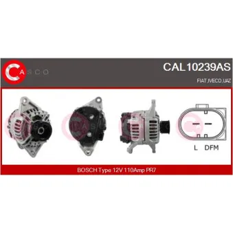 Alternateur CASCO CAL10239AS