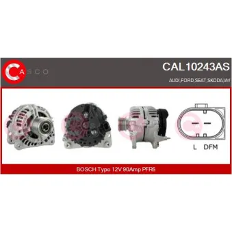 Alternateur CASCO CAL10243AS