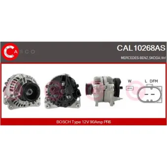 Alternateur CASCO CAL10268AS