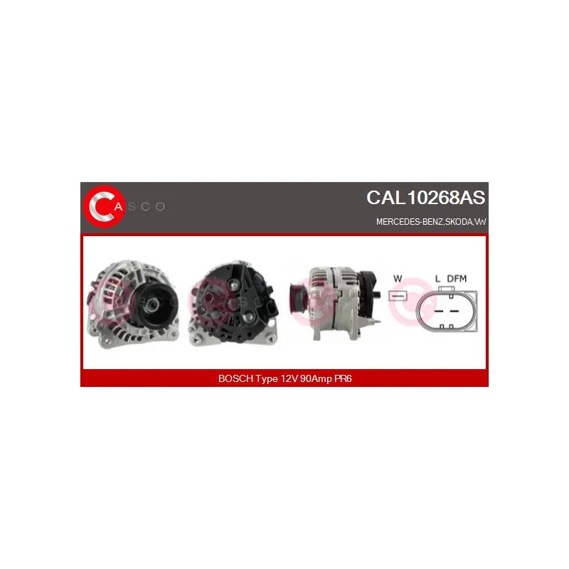 Alternateur CASCO CAL10268AS