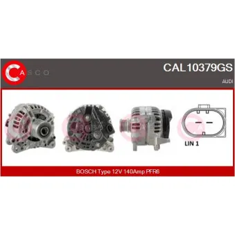 Alternateur CASCO CAL10379GS