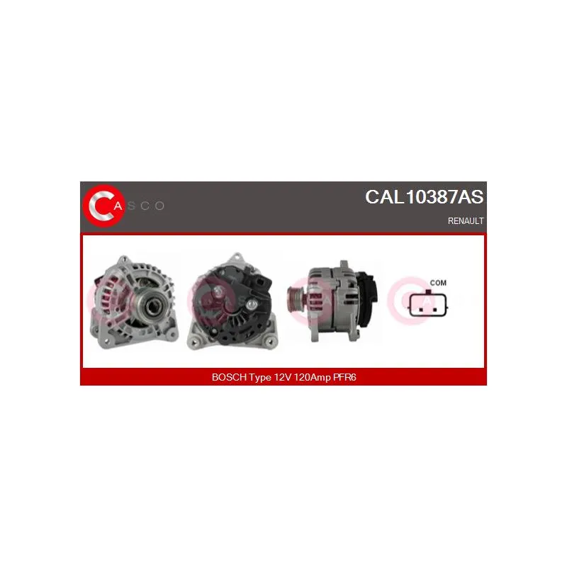 Alternateur CASCO CAL10387AS