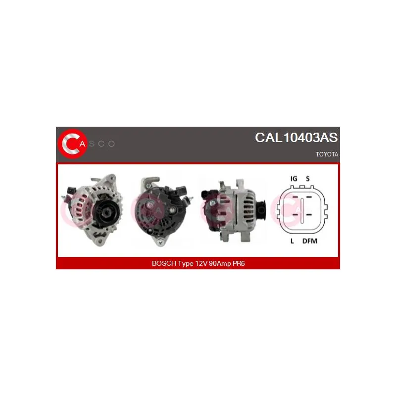 Alternateur CASCO CAL10403AS