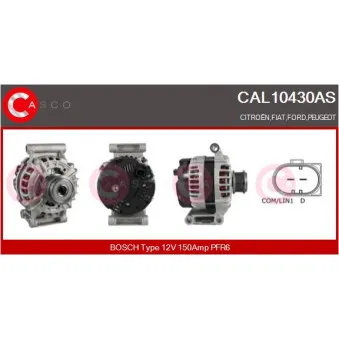Alternateur CASCO CAL10430AS