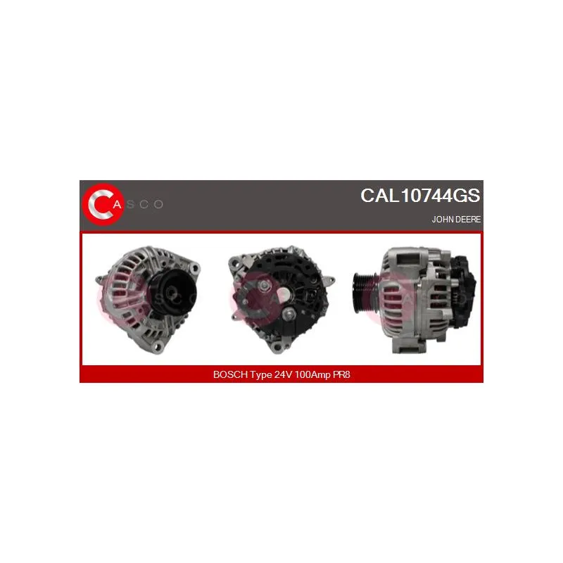 Alternateur CASCO CAL10744GS