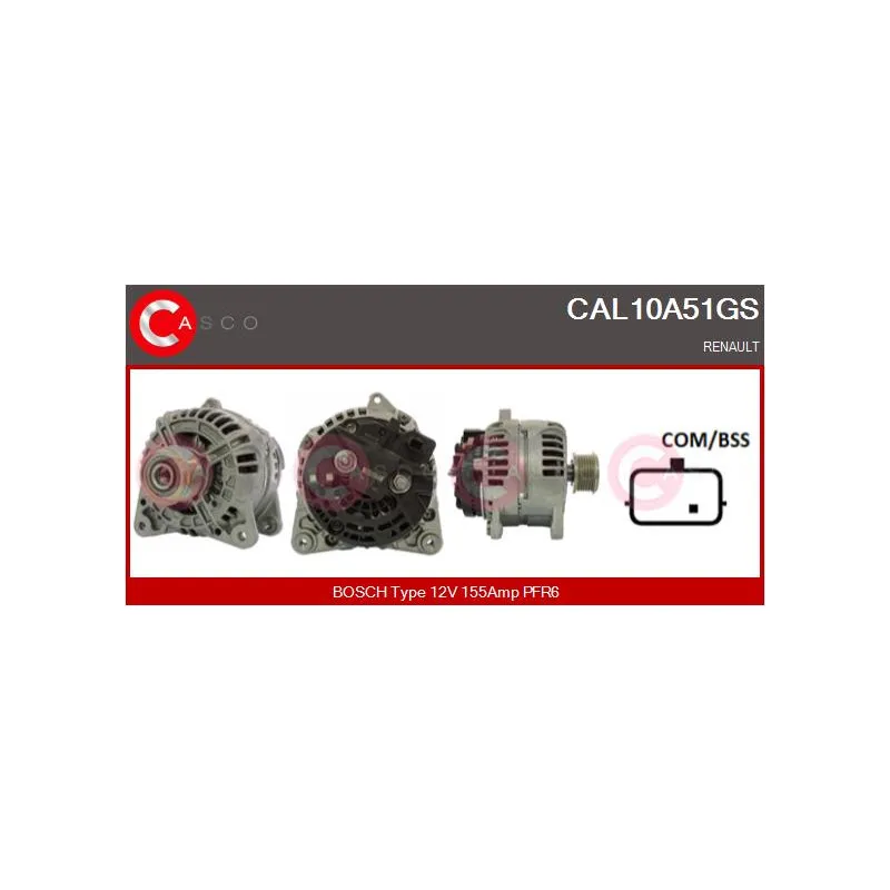 Alternateur CASCO CAL10A51GS