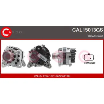 Alternateur CASCO CAL15013GS