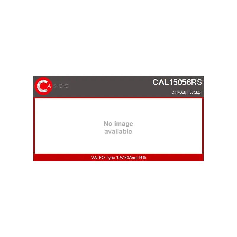 Alternateur CASCO CAL15056RS