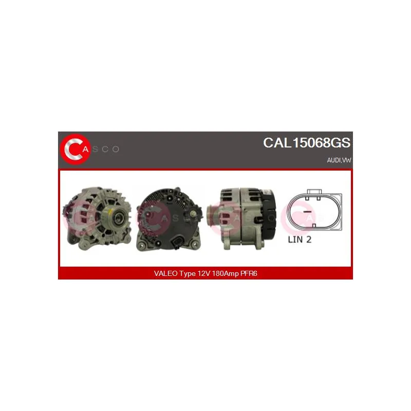 Alternateur CASCO CAL15068GS
