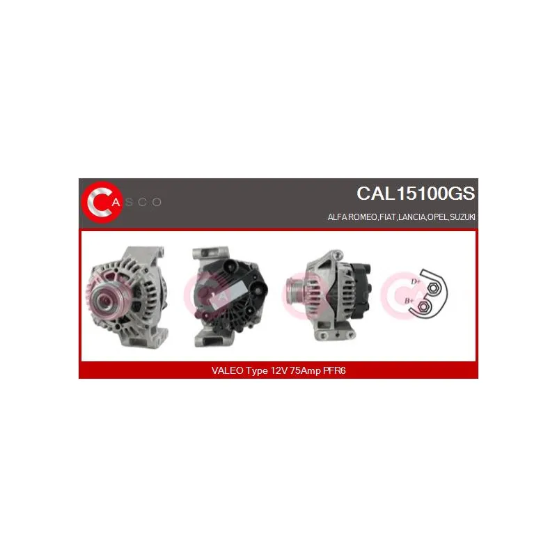 Alternateur CASCO CAL15100GS