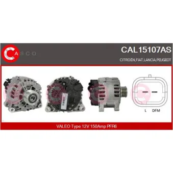 Alternateur CASCO CAL15107AS