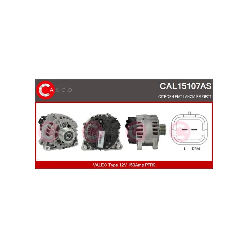 Alternateur CASCO CAL15107AS