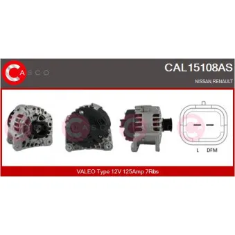 Alternateur CASCO CAL15108AS
