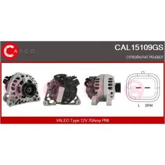 Alternateur CASCO CAL15109GS