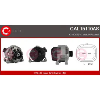 Alternateur CASCO CAL15110AS