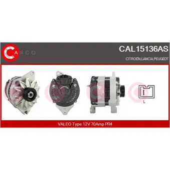 Alternateur CASCO CAL15136AS