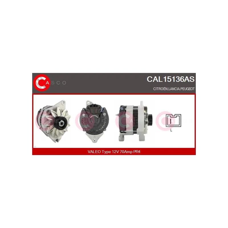 Alternateur CASCO CAL15136AS