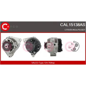 Alternateur CASCO CAL15138AS